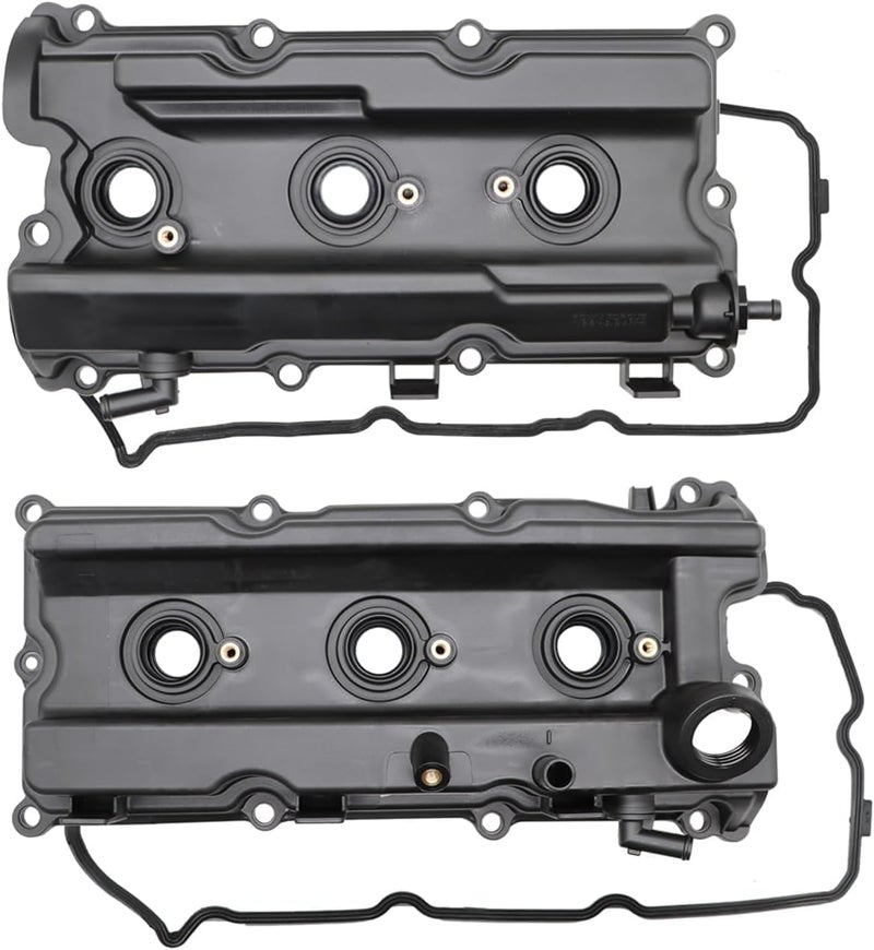 Assembroverse Engine Valve Cover 4.0L Compatible with Frontier 2005-2019 Pathfinder 05-12 Xterra 05-15, Compatible with NV1500 NV2500 NV3500 2012-2019 (Valve Covers + Gaskets) - Image 1